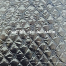 quilting fabric,100% NYLON embroidered fabric,quilted fabric for winter coat